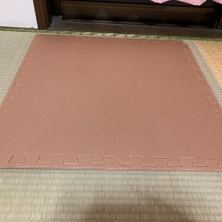 ジョイントマット 60cm×60cm ブラウン 9枚 未使用