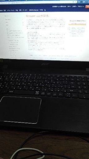 付属品多数 AcerノートPC core i5 SSD256GB Windows 10　Acer ノートパソコン Aspire E15 Core i5-7200U/15.6インチ/4GB/256G SSD/ドライブあり/Windows 10/ブラック E5-576-N54U/K