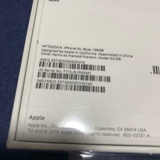 香港版 iPhone XR 128GB SIM フリー Dual Sim