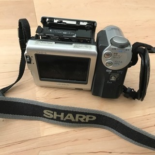 ジャンク品  SHARPビデオカメラ