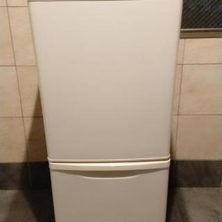 近隣配送無料☆美品☆パナソニック ナショナル NR-B142J-W 2ドア冷凍