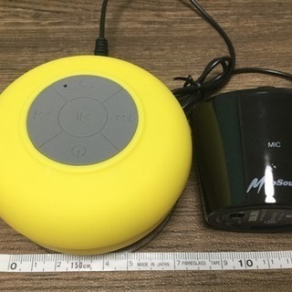 【中古】Bluetooth 小型スピーカー2個セット