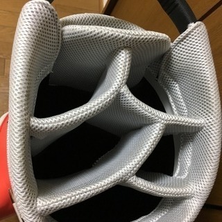 美品 パーリーゲイツ  オレンジ キャディバッグ