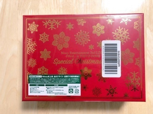 【新品未開封】Nissy Entertainment 2nd  Christmas限定盤 Blu-ray