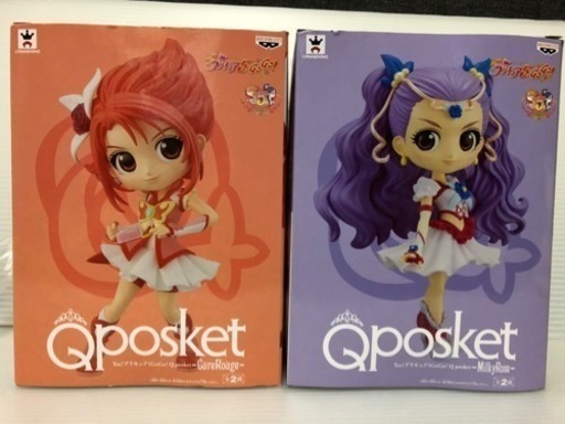 Qposket プリキュア フィギュア 2体セット 岩田千鶴 下地のその他の中古あげます 譲ります ジモティーで不用品の処分