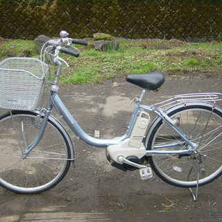 ブリジストン　Assista　２４インチ電動アシスト自転車　バッテリー３個付き