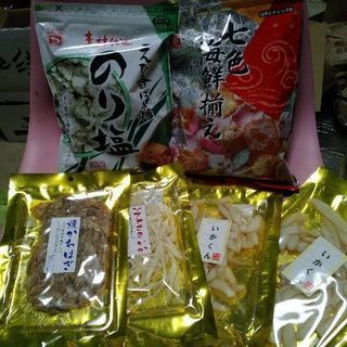 福袋☆ぜーんぶセット☆たくさんのお菓子と高級缶詰のセット☆