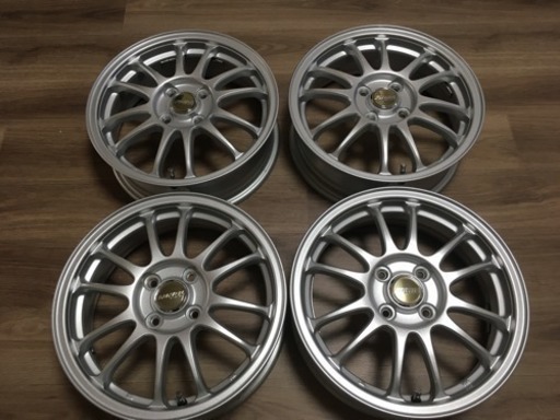 15インチ アルミホイール アクアにて使用 車買い替えのため出品 Sh N 西船橋のタイヤ ホイール の中古あげます 譲ります ジモティーで不用品の処分