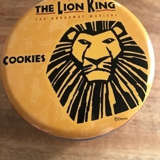 ライオンキング クッキー缶