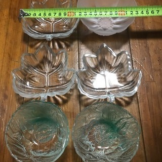 ガラス皿 小鉢 6個セット