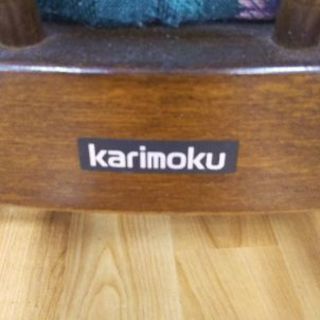 カリモク ダイニングチェア キャスター付 Bookoff川崎港町店 ブックオフ川崎港町店 港町の椅子 ダイニングチェア の中古 あげます 譲ります ジモティーで不用品の処分
