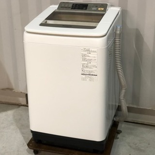 美品！パナソニック 洗濯機◇9㎏◇2015年製◇エコナビ◇自動槽洗浄◇即効泡洗浄◇送風乾燥◇NA-FA90H1