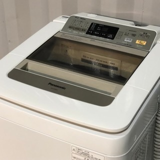 美品！パナソニック 洗濯機◇9㎏◇2015年製◇エコナビ◇自動槽洗浄◇即効泡洗浄◇送風乾燥◇NA-FA90H1