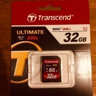 SDカード Transcend 32GB