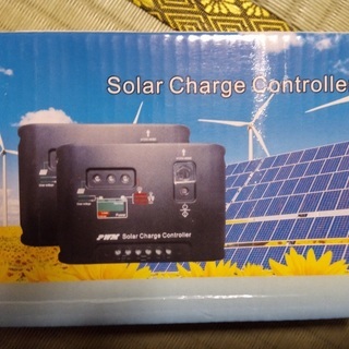 単結晶150Wソーラーパネル2枚とチャージコントローラーのセット