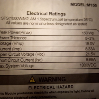 単結晶150Wソーラーパネル2枚とチャージコントローラーのセット