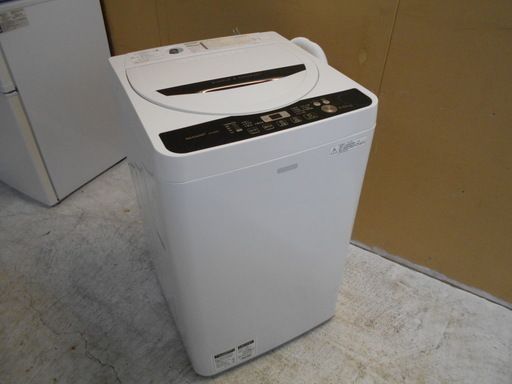 シャープ　全自動洗濯機　ES-G45RC-W 『美品中古』【リサイクルショップサルフ】