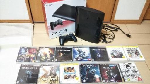 【値下しました】PS3本体+ソフト13本のセット