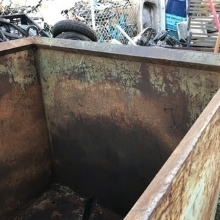 大きなバッカン 鉄箱
