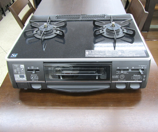 パロマ 都市ガス ガステーブル ガラストップ 右強火タイプ 右強火タイプ 2011年製 PA-N308WCK
