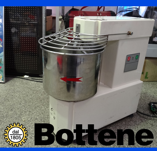 Bottene スパイラルミキサー/100V◆KG8 生地ミキシング 厨房機器 移動販売 ピザ