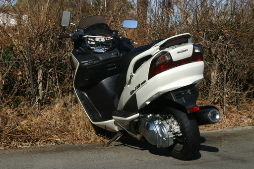 令和記念オマケ付-埼玉発530】10083Km SUZUKI スカイウェイブ250(CJ43A