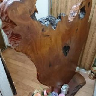 衝立(ついたて)☆けやき(欅) 1枚板