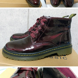 Patent Boots. 24.5 JPN. 39 EUR