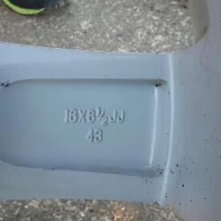 アルミホイール スタッドレス195/50  16 4本セット