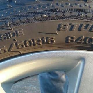 アルミホイール スタッドレス195/50  16 4本セット