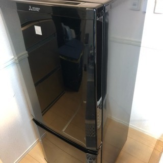 冷蔵庫 146L 黒色 2015年製