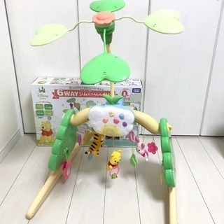 美品 プーさん ジムにへんしん6wayメリー