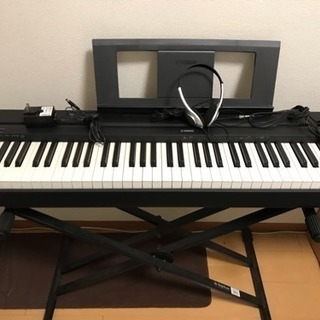 商談中です！YAMAHA 電子ピアノ P-45B 88鍵 X型ス...