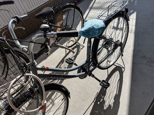 26インチAEGISブルー自転車
