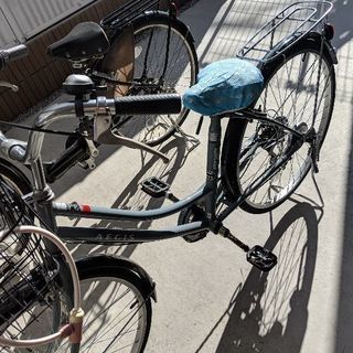 26インチAEGISブルー自転車