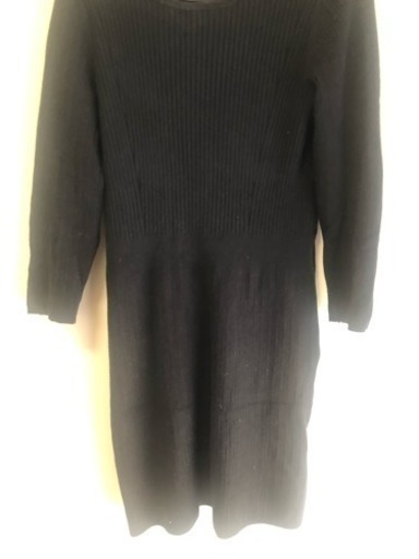 Gap リブニットワンピース 黒 ブラック Lina1015 立川の服 ファッションの中古 古着あげます 譲ります ジモティーで不用品の処分