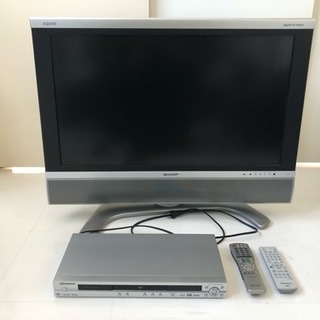 シャープAQUOS45型 DVDプレイヤー テレビ台 シャープAQUOS45型 DVDプレイヤー テレビ台