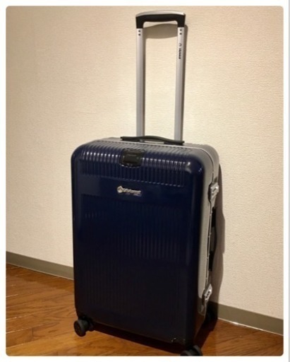 商談中✈️リモワ風ネイビー スーツケース/キャリーケース 60リットルクラス