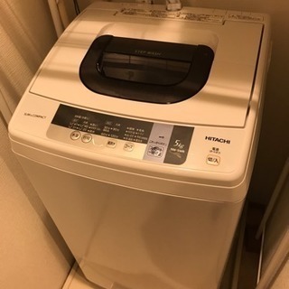 HITACHI 洗濯機 5kg 10000円