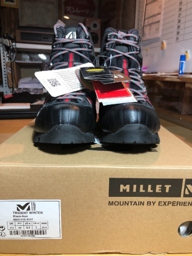 お値引き・未使用Millet Trident Winter25.5㎝