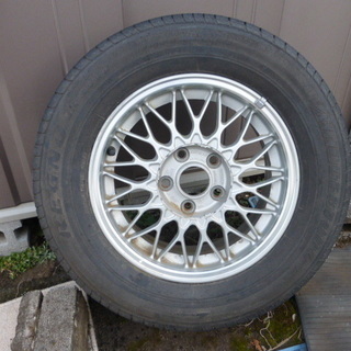 日産純正BBS　4本　6.5J15　114.3　5穴