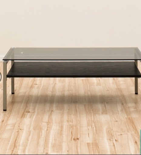 センターテーブル ボーコンセプト ガラステーブル 115×112cm 座卓