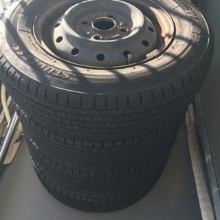 ☆軽トラ スタッドレス4本 145r12 去年購入♪☆