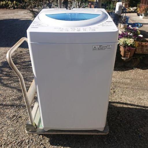 美品 2017年製  TOSHIBA 洗濯機 5.0㌔