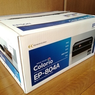 EPSON　エプソン　カラリオ【EP804A・黒】　美品　※色不...