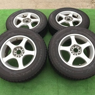 専用出品購入不可 215/70R16 スタッドレスタイヤ ホイールセット-A-TECH エーテック