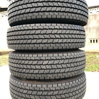 ●165/80R13 スタッドレスタイヤ４本セットバリ溝9部山