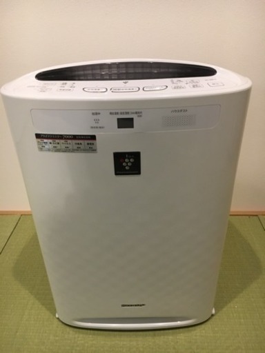 【取引中】プラズマクラスター加湿空気清浄機 （引き取りに来てくださる方限定）