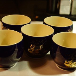 九谷焼　湯呑茶碗セット5個