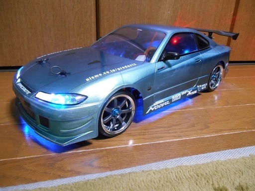 田宮 TB-03D オプション多数 シルビア Futaba 3PRKA 3ch バッテリー多数 充電器 BAG 一式